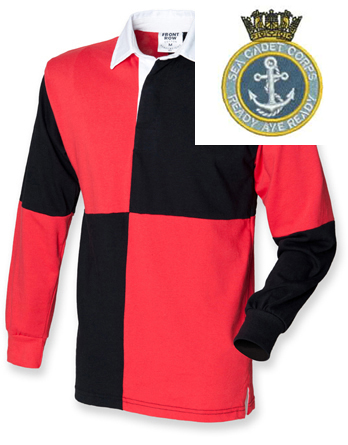 Sea Cadets Long Sleeve Rugby Top
