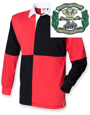 South Lancashire Regiment Long Sleeve Rugby Top