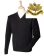 South Nottinghamshire Hussars Lambswool V-Neck Jumper - view 1