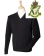 Royal Ulster Rifles Regiment Lambswool V-Neck Jumper - view 1