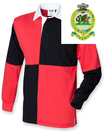 Queens Regiment Long Sleeve Rugby Top