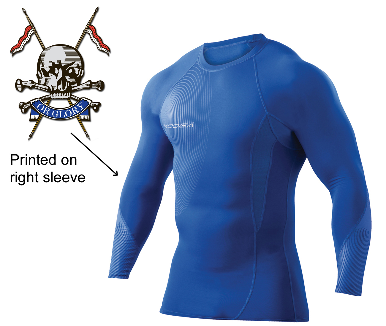 Queens Royal Lancers Regiment KooGa Power Long Sleeve Shirt