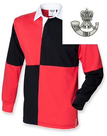 The Rifles Regiment Long Sleeve Rugby Top