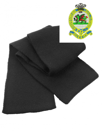 Queens Regiment Heavy Knit Scarf