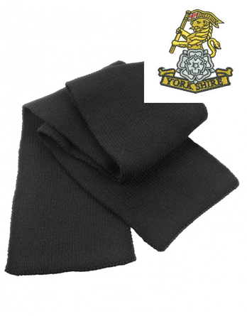 Yorkshire Regiment Heavy Knit Scarf