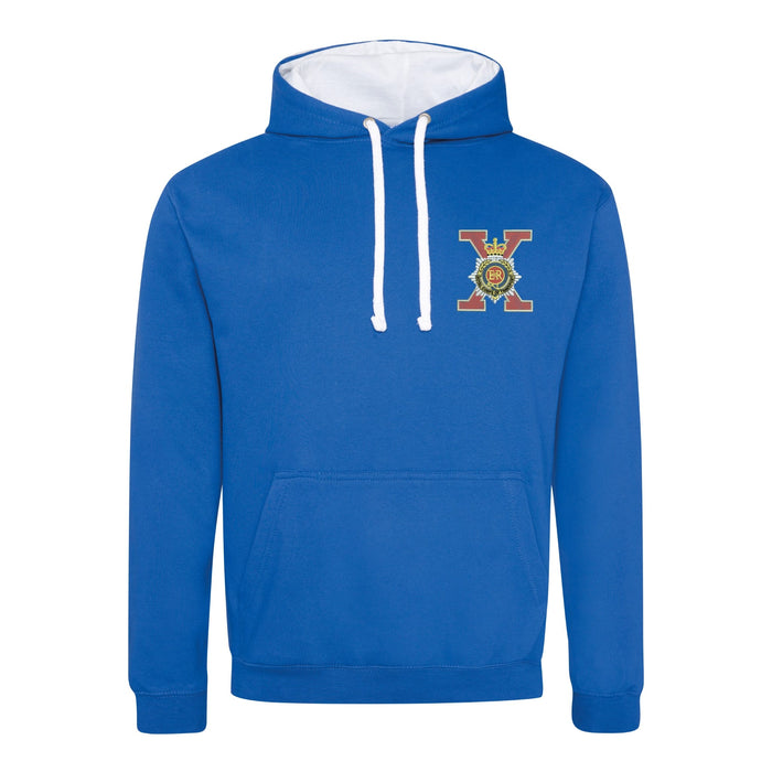 10 Regiment Royal Corps of Transport Varsity Contrast Hoodie