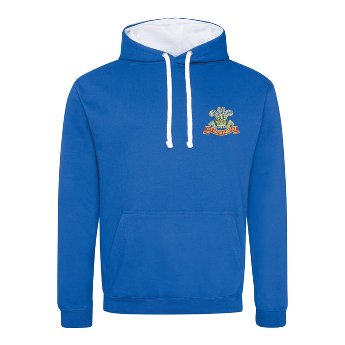 10th Royal Hussars Varsity Contrast Hoodie