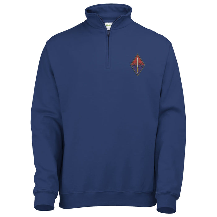 20 Battery Royal Artillery 1/4 Zip Sweatshirt