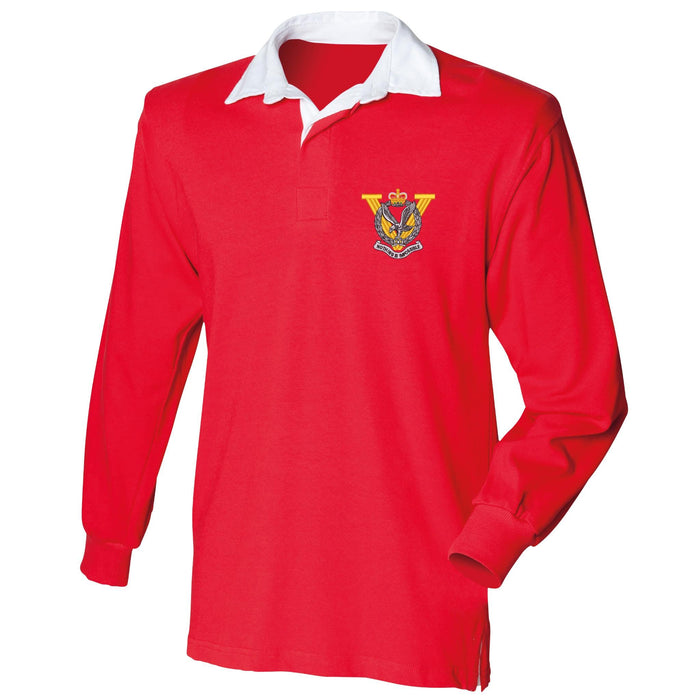 5 Regiment Army Air Corps Long Sleeve Rugby Shirt