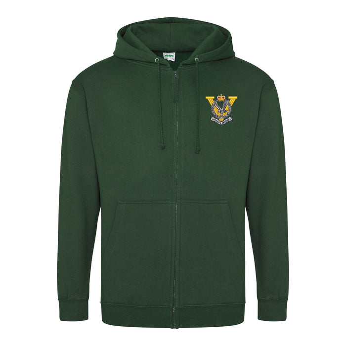 5 Regiment Army Air Corps Zipped Hoodie