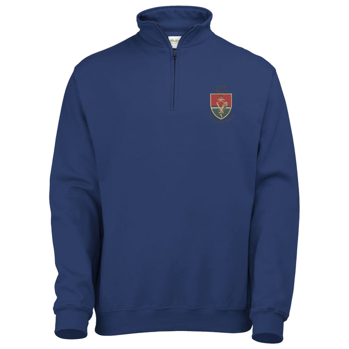 6 Sqn Hunters Thumrait Oman 1/4 Zip Sweatshirt