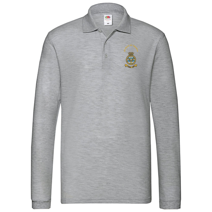 815 Naval Air Squadron Long Sleeve Polo Shirt