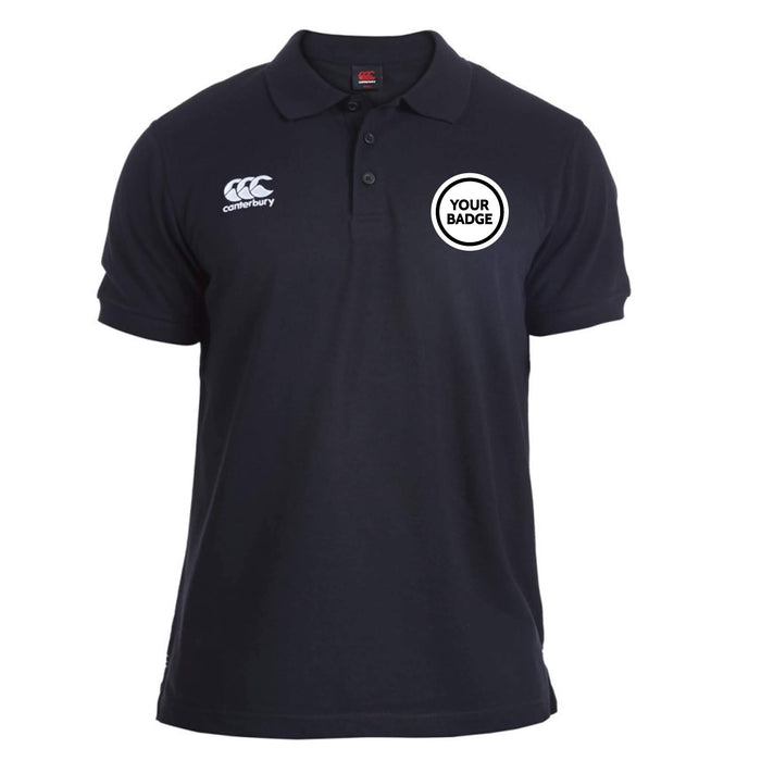 Canterbury Rugby Polo - Choose Your Badge