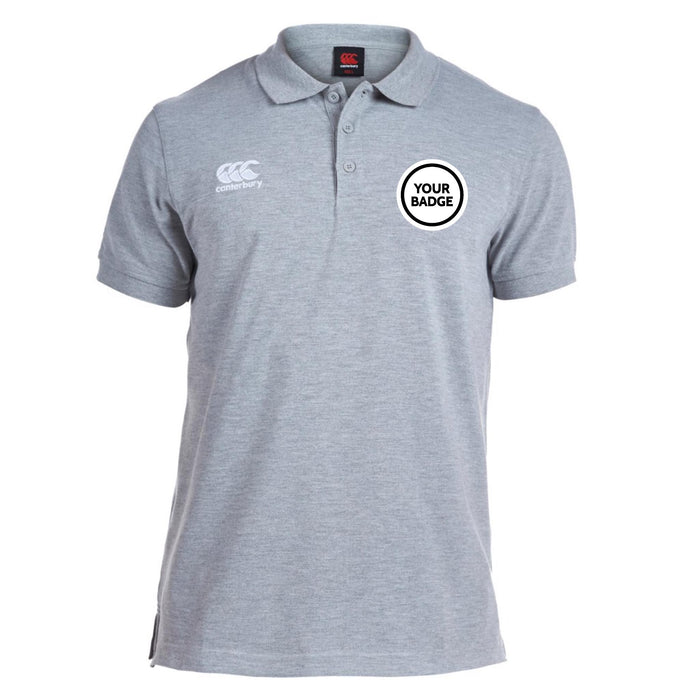 Canterbury Rugby Polo - Choose Your Badge