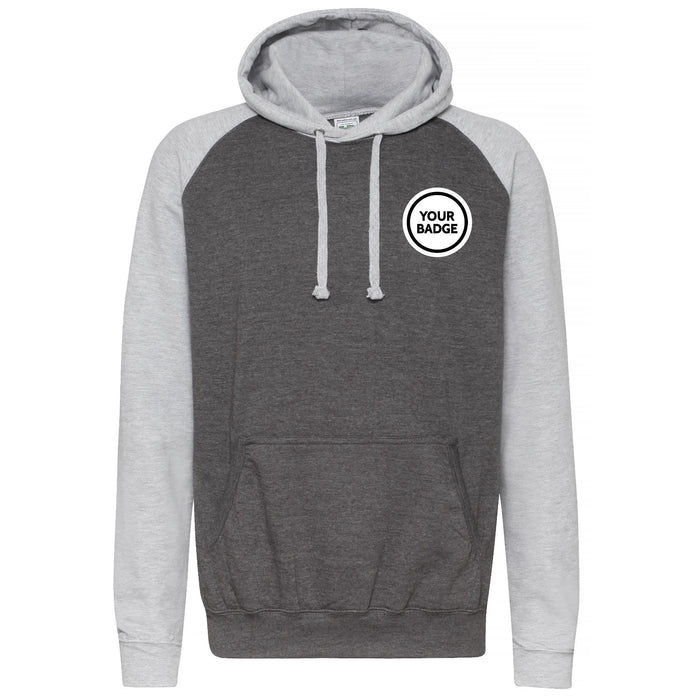 Contrast Hoodie - Choose Your Badge