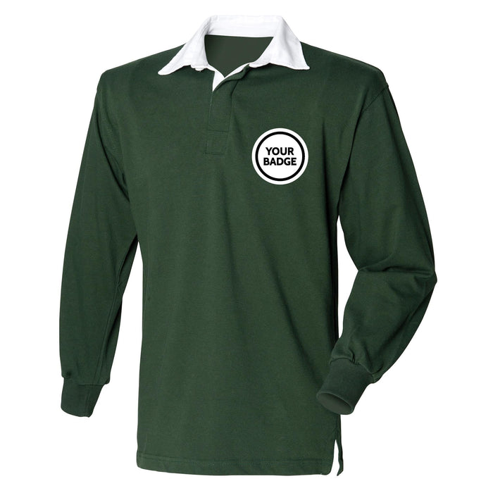 Long Sleeve Rugby Shirt - Choose Your Badge