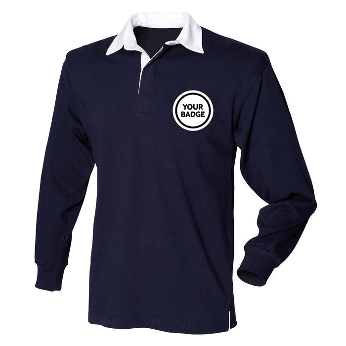 Long Sleeve Rugby Shirt - Choose Your Badge