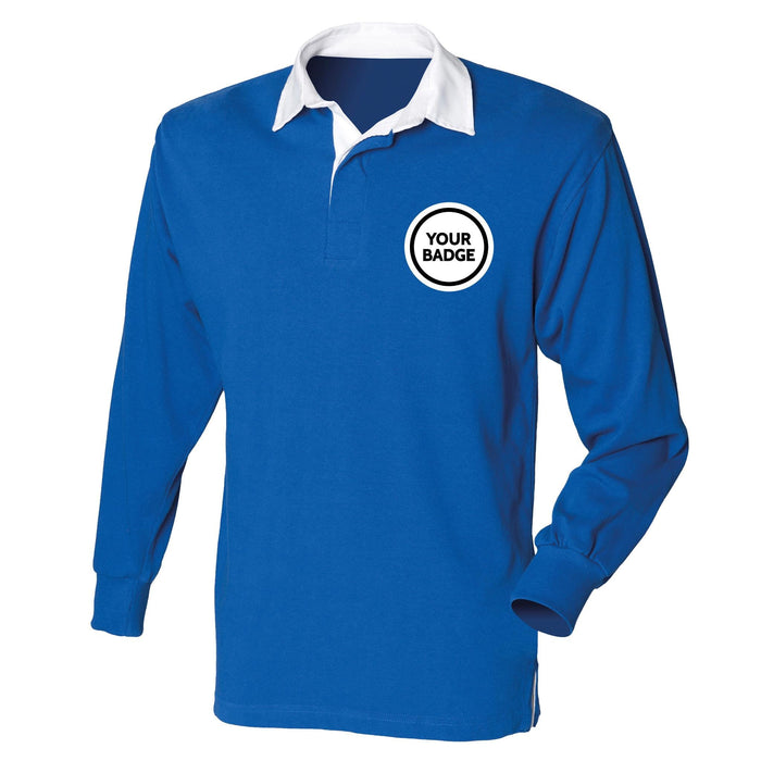 Long Sleeve Rugby Shirt - Choose Your Badge