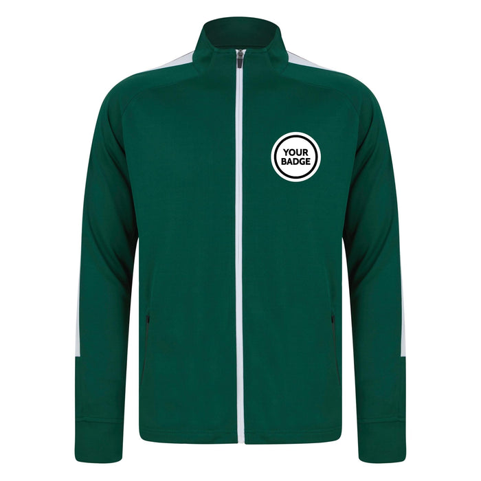 Knitted Tracksuit Top - Choose Your Badge