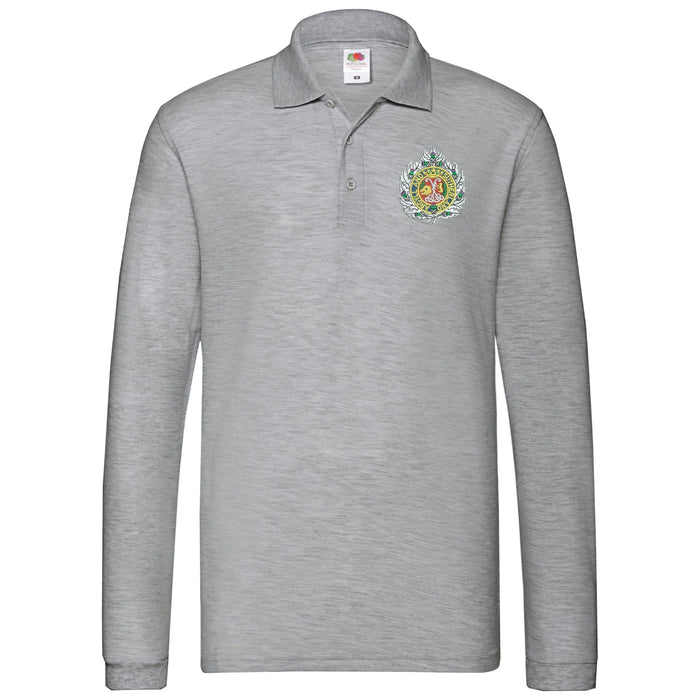 Argyll and Sutherland Long Sleeve Polo Shirt