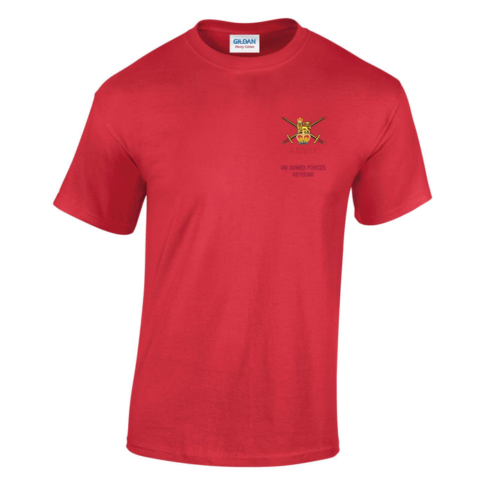 Army - Armed Forces Veteran Cotton T-Shirt