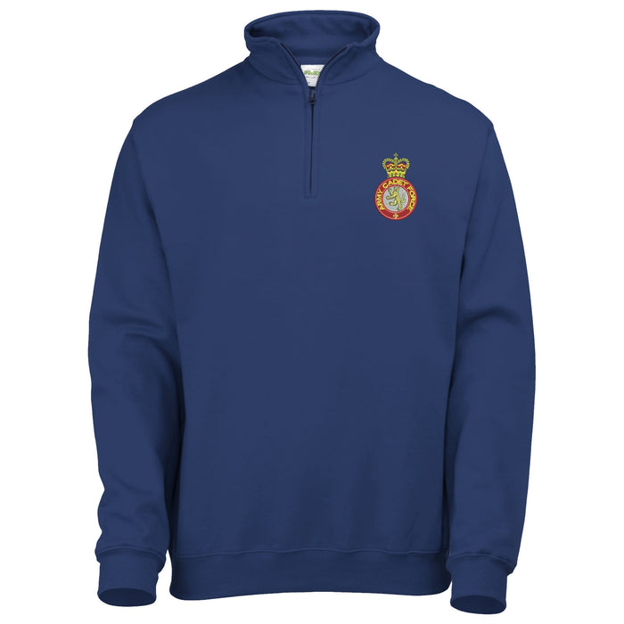 Army Cadet Force 1/4 Zip Sweatshirt