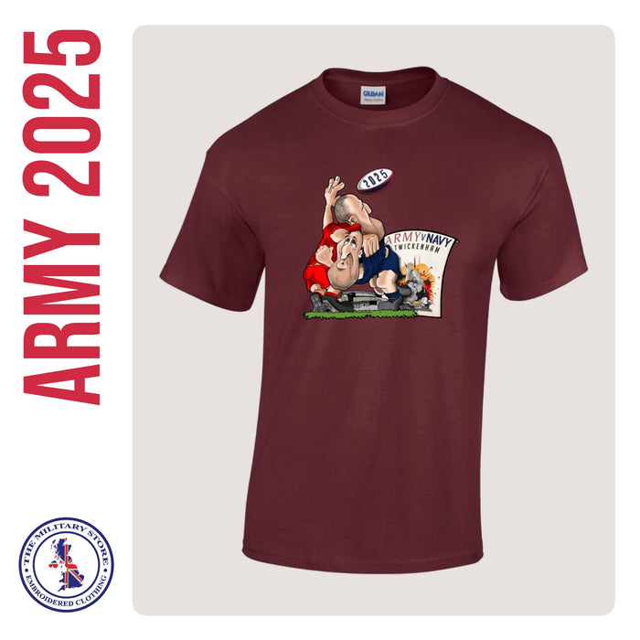 British Army - Army v Navy 2025 Rugby Players Cotton T-Shirt