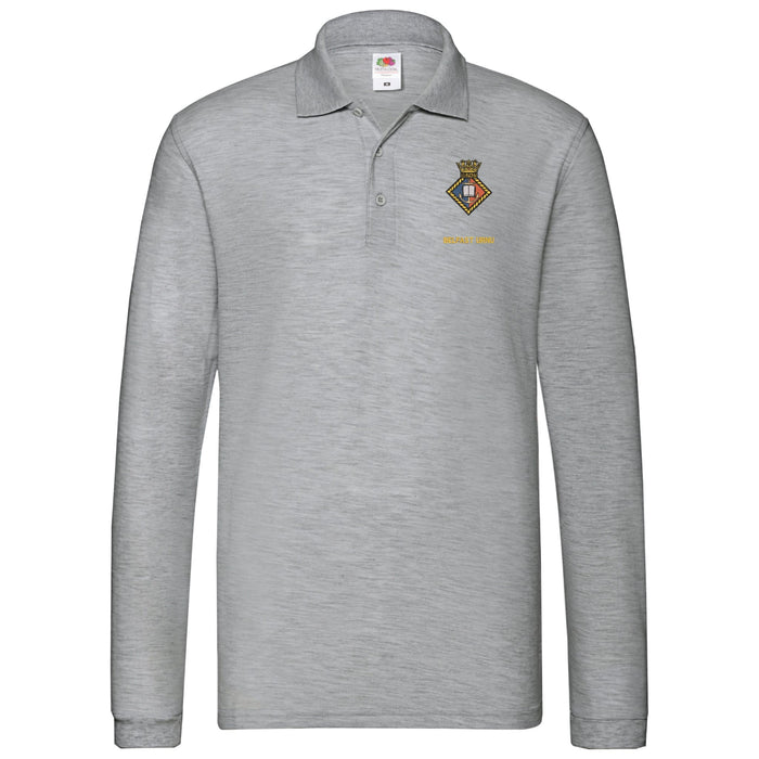 Belfast URNU Long Sleeve Polo Shirt