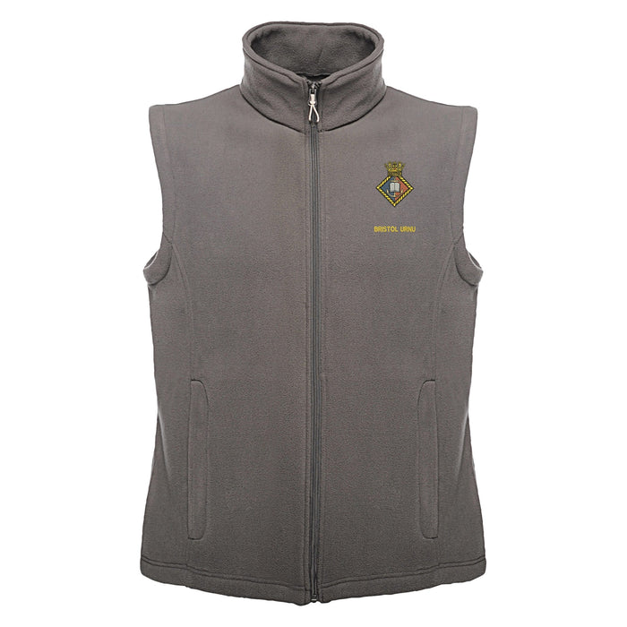 Bristol University Royal Naval Unit Fleece Bodywarmer