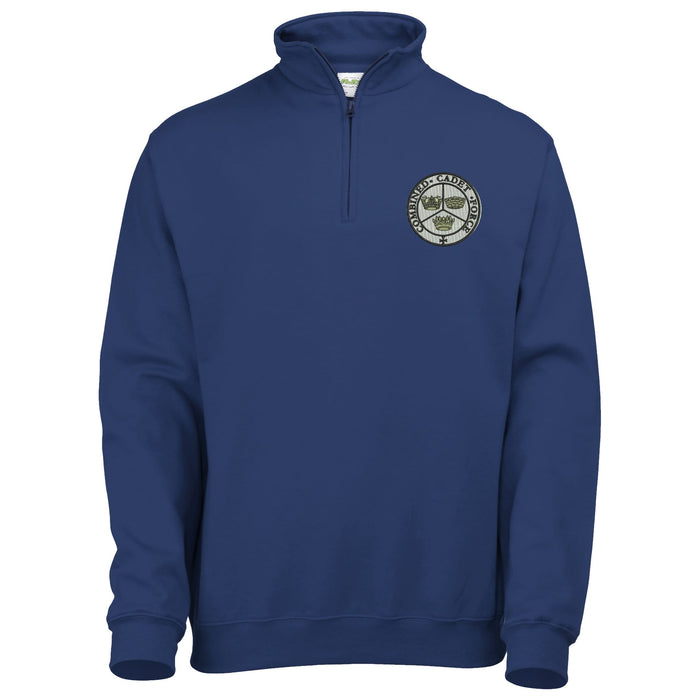 Combined Cadet Force 1/4 Zip Sweatshirt