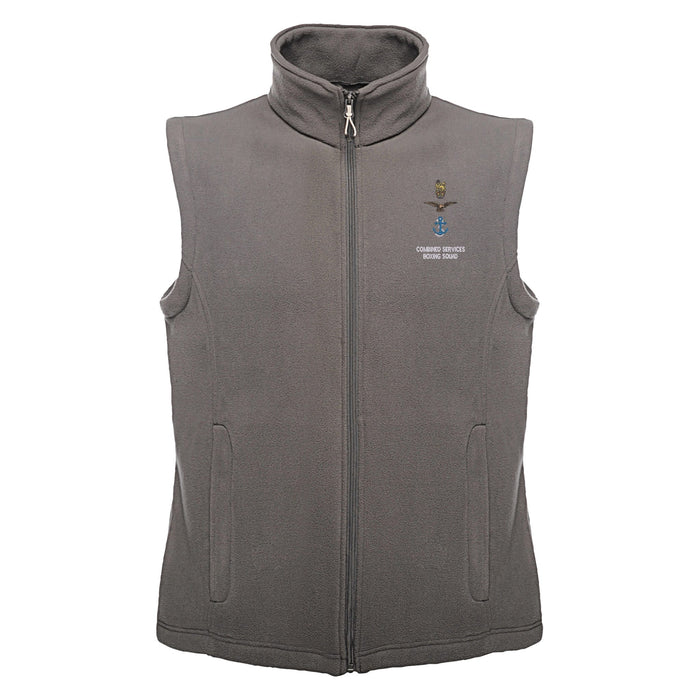 Combined Services Boxing Squad Fleece Bodywarmer