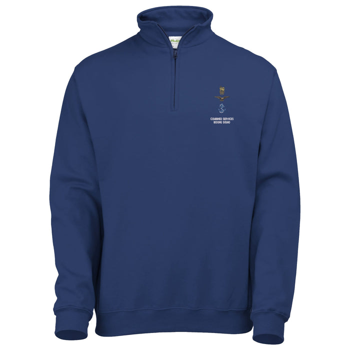 Combined Services Boxing Squad 1/4 Zip Sweatshirt