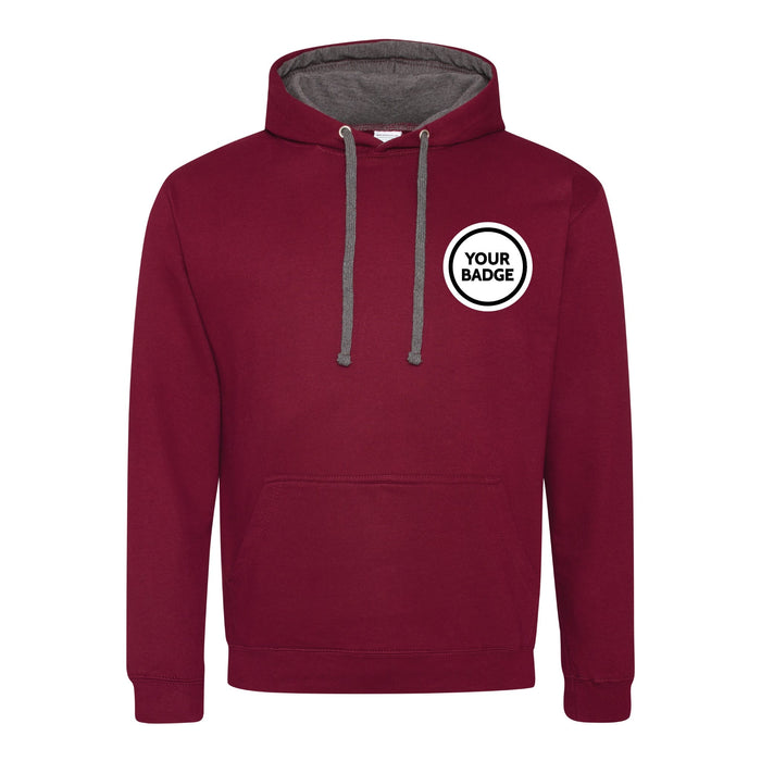 Duke of Wellington's Regiment Varsity Contrast Hoodie