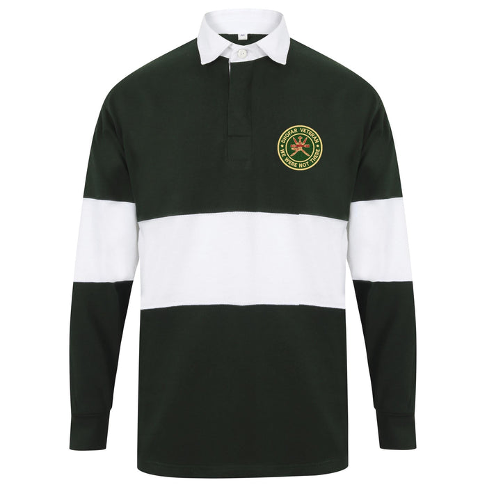 Dhofar Veteran Long Sleeve Panelled Rugby Shirt