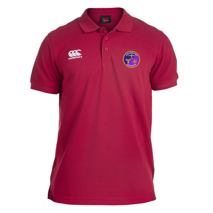 Drummond Division BRNC Canterbury Rugby Polo