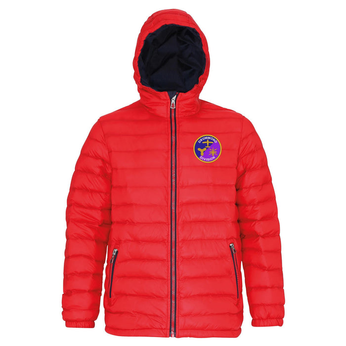 Drummond Division BRNC Hooded Contrast Padded Jacket