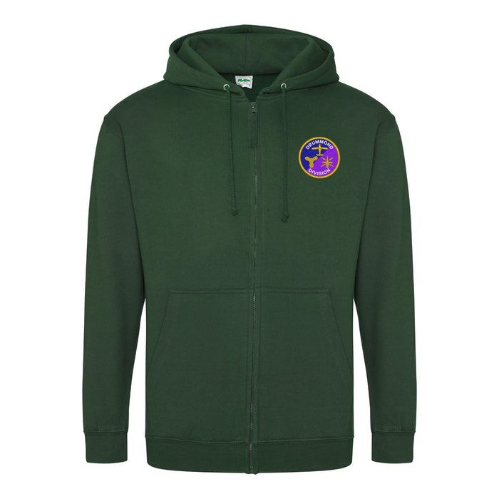 Drummond Division BRNC Zipped Hoodie