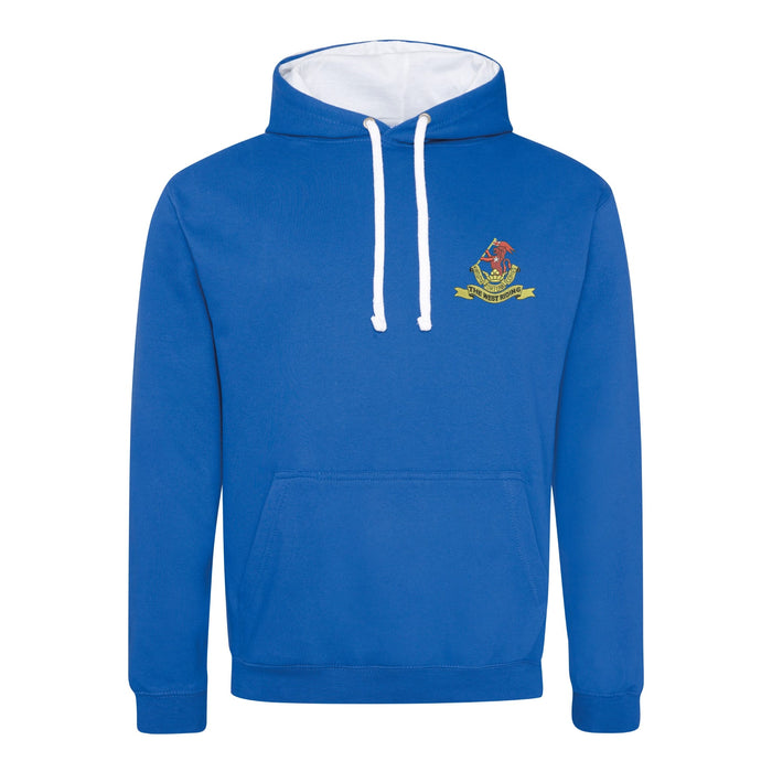 Duke of Wellington's Regiment Varsity Contrast Hoodie