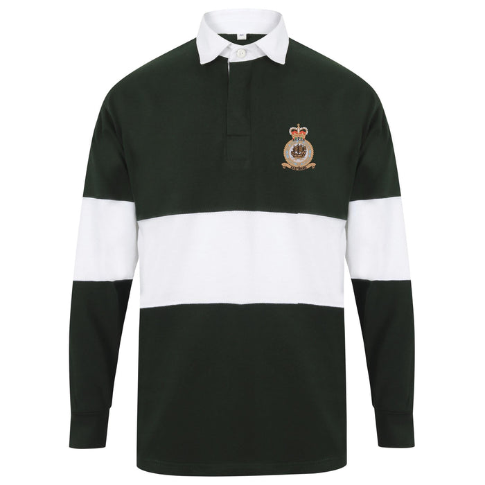 Far East Air Force - RAF Long Sleeve Panelled Rugby Shirt