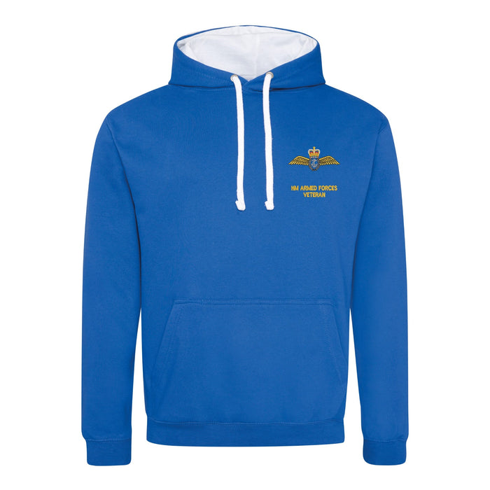 Fleet Air Arm Veteran Varsity Contrast Hoodie