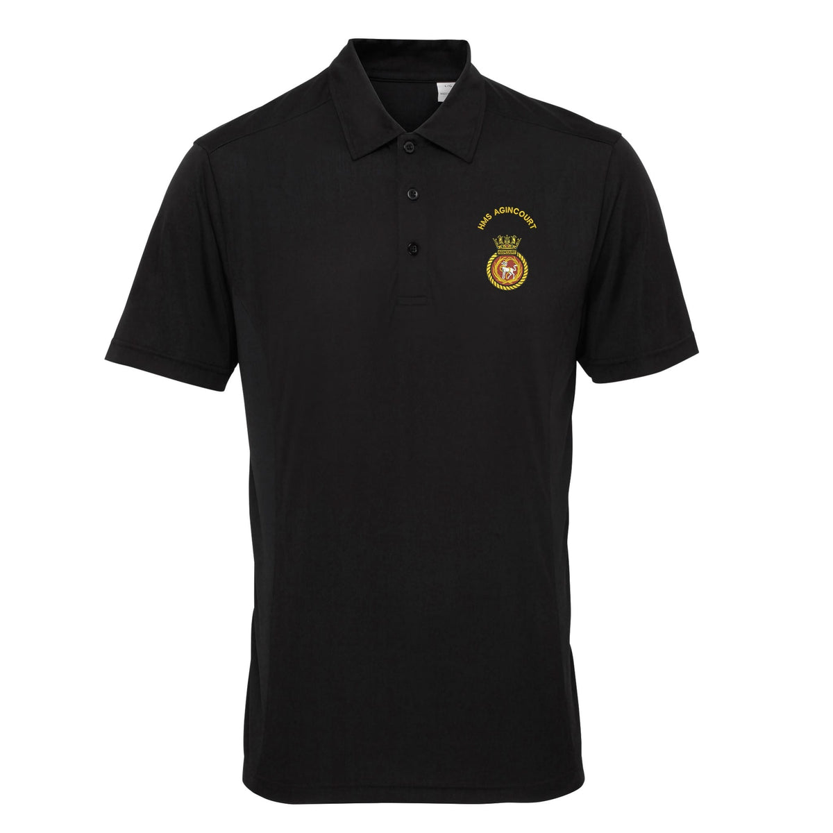 HMS Agincourt Activewear Polo — The Military Store