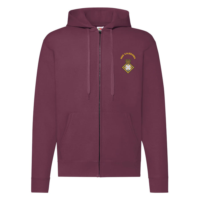 HMS Caledonia Zipped Hoodie