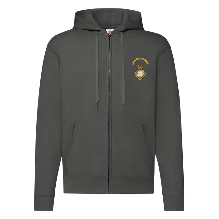 HMS Caledonia Zipped Hoodie