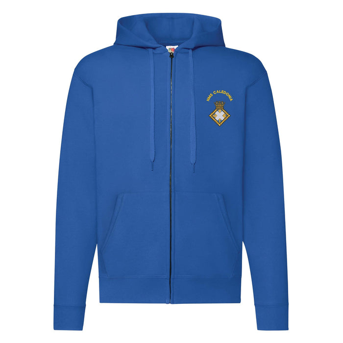 HMS Caledonia Zipped Hoodie