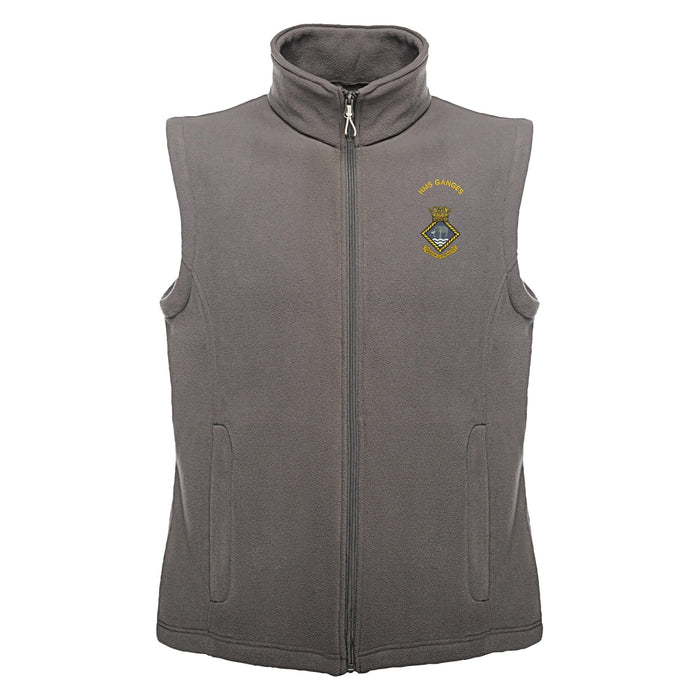 HMS Ganges Fleece Bodywarmer