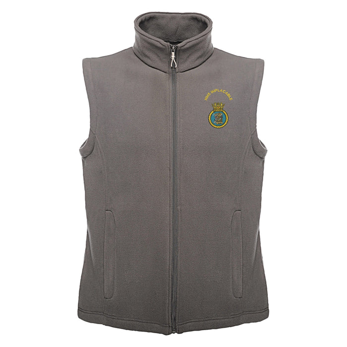 HMS Implacable Fleece Bodywarmer