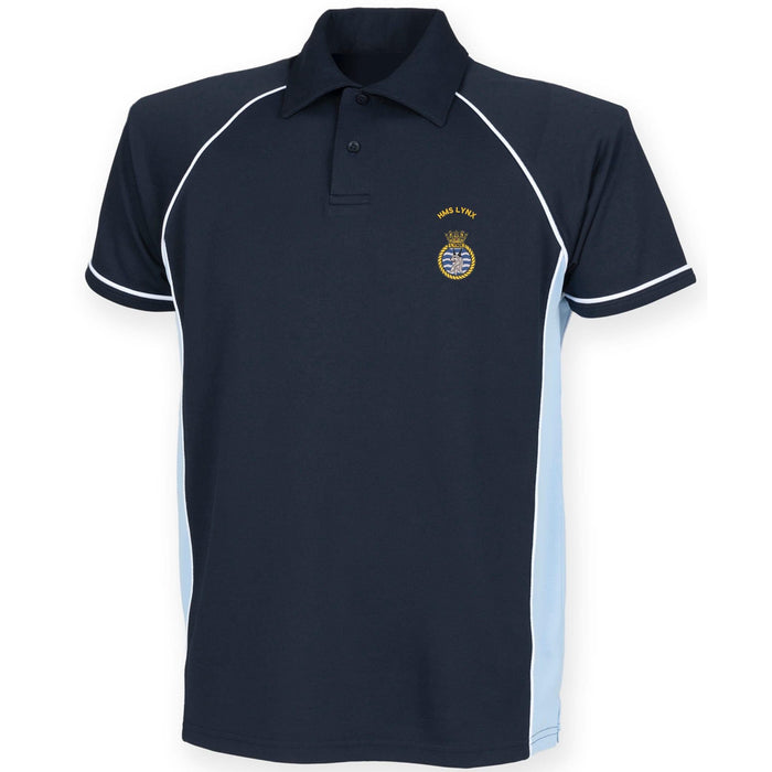 HMS Lynx Performance Polo