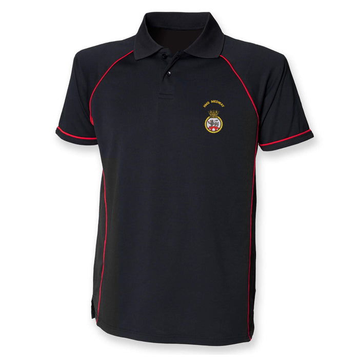 HMS Medway Performance Polo