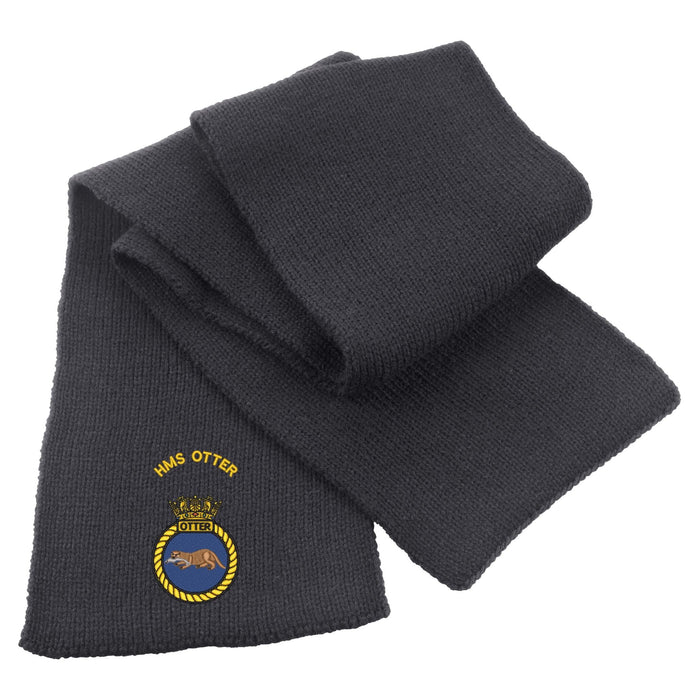 HMS Otter Heavy Knit Scarf