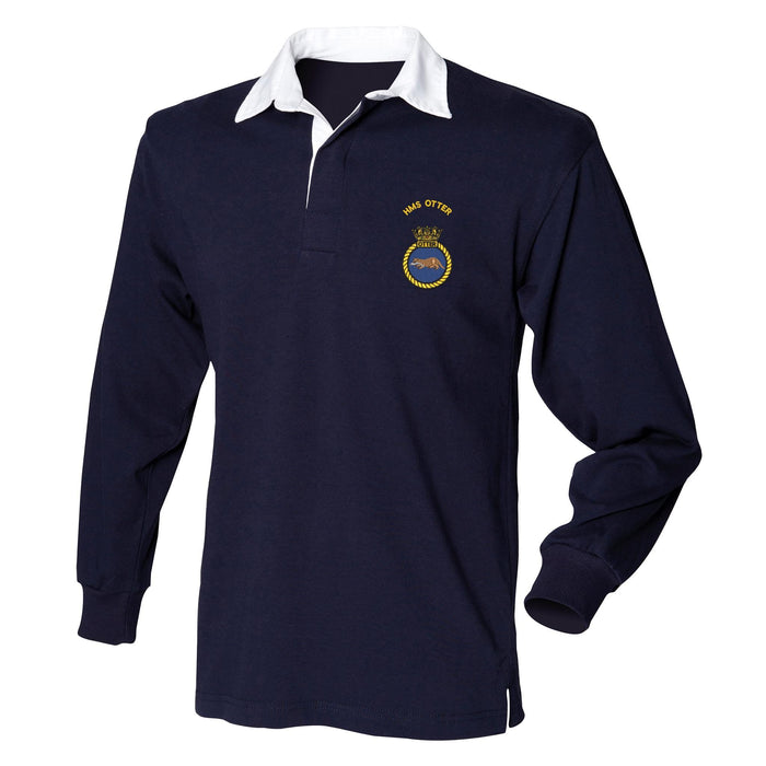 HMS Otter Long Sleeve Rugby Shirt